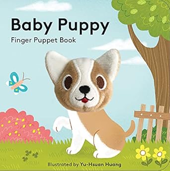baby puppy finger puppet book 1st edition yu hsuan huang 1797212842, 978-1797212845