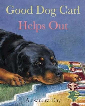 good dog carl helps out board book 1st edition alexandra day 1514990105, 978-1514990100