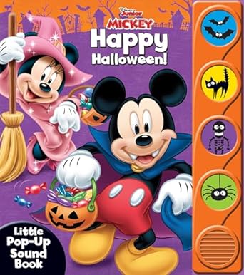 disney mickey mouse clubhouse happy halloween sound book pi kids 1st edition editors of phoenix international