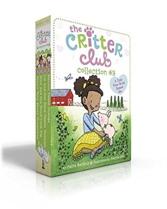 the critter club collection #3 amys very merry christmas ellie and the good luck pig liz and the sand castle