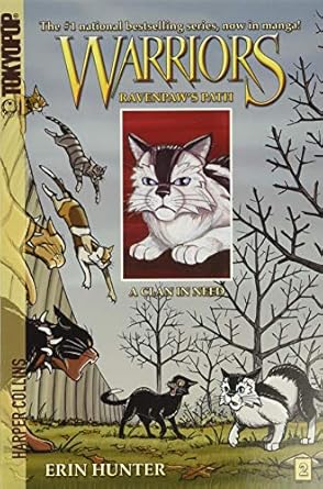 warriors ravenpaws path #2 a clan in need 1st edition erin hunter ,dan jolley ,james l barry 0061688665,