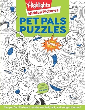 pet pals puzzles 1st edition highlights 164472507x, 978-1644725078