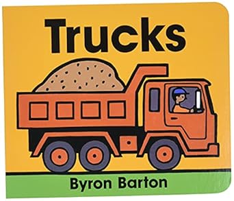 trucks board book 1st edition byron barton 0694011649, 978-0694011643