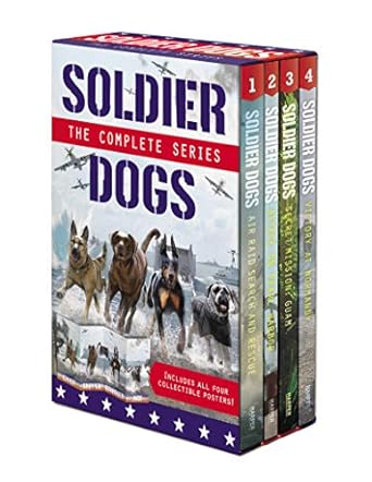 soldier dogs 4 book box set books 1 4 1st edition marcus sutter 0062888552, 978-0062888556