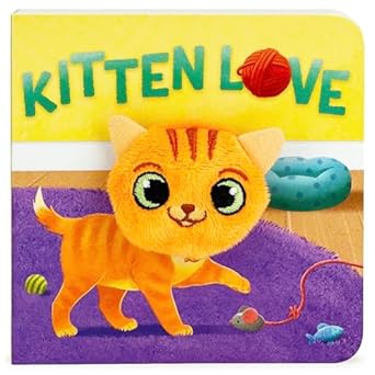 kitten love finger puppet board book for cat lovers ages 0 3 1st edition brick puffinton ,cottage door press