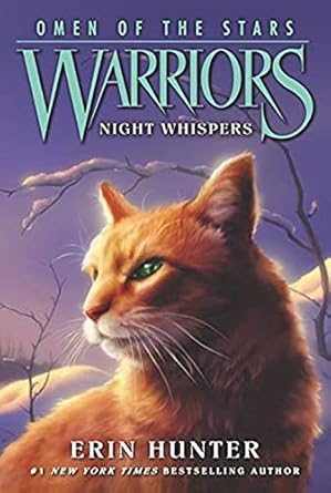 warriors omen of the stars #3 night whispers 1st edition erin hunter ,owen richardson ,allen douglas