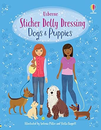 sticker dolly dressing dogs and puppies a fun filled sticker adventure with adorable dogs and playful puppies
