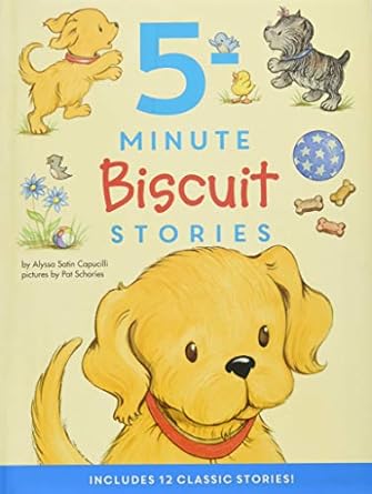 biscuit 5 minute biscuit stories 12 classic stories in 1 book for dog lovers value price 1st edition alyssa