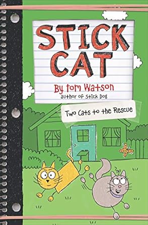 stick cat two cats to the rescue 1st edition tom watson 0062741209, 978-0062741202
