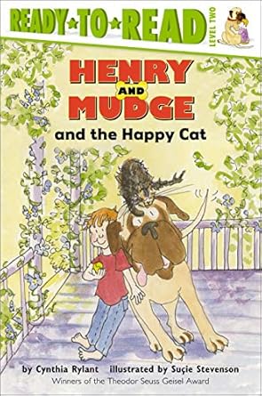 henry and mudge and the happy cat 1st edition cynthia rylant ,sucie stevenson 068981013x, 978-0689810138