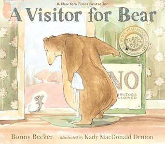 a visitor for bear 1st edition bonny becker ,kady macdonald denton 0763646113, 978-0763646110