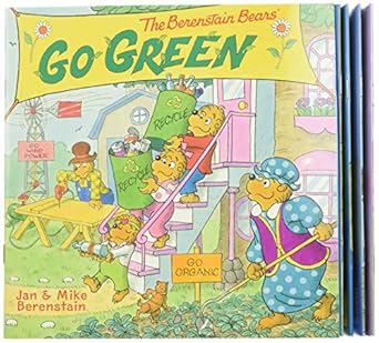 the berenstain bears take along storybook set dinosaur dig go green when i grow up under the sea the tooth