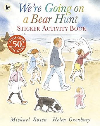 were going on a bear hunt sticker bk 1st edition michael rosen 1406361925, 978-1406361926