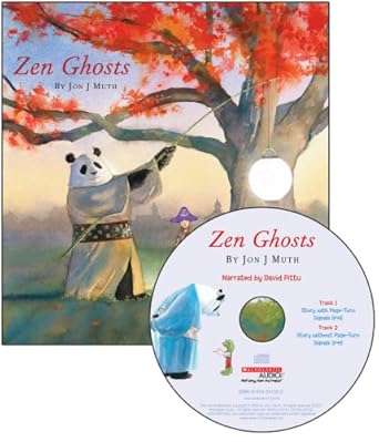 zen ghosts audio 1st edition jon j muth 0545434289, 978-0545434287