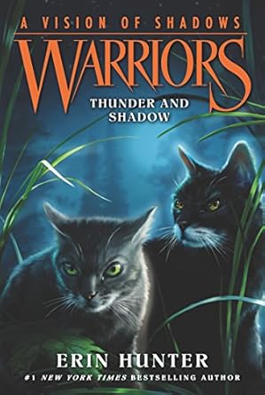 warriors a vision of shadows #2 thunder and shadow 1st edition erin hunter 0062386433, 978-0062386434