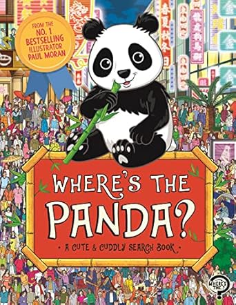 wheres the panda a cute cuddly search adventure 1st edition paul moran 1789293987, 978-1789293982