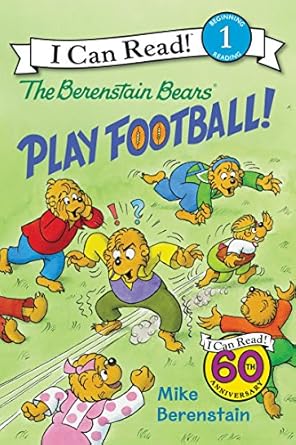 the berenstain bears play football 1st edition mike berenstain 0062350331, 978-0062350336