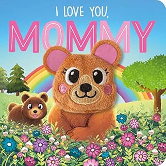 i love you mommy finger puppet board book 1st edition igloobooks ,kathryn inkson 1801087113, 978-1801087117