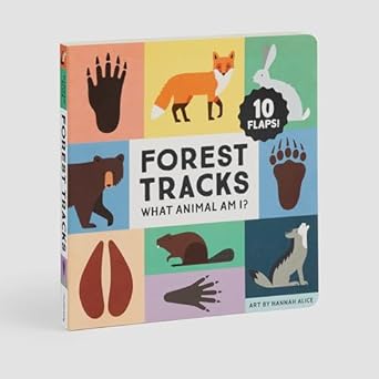 forest tracks what animal am i lift the flap board book 1st edition mudpuppy ,hannah alice 0735374708,