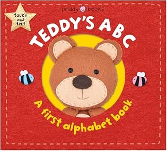 teddys abc a first alphabet book 1st edition roger priddy ,priddy books 1684494575, 978-1684494576