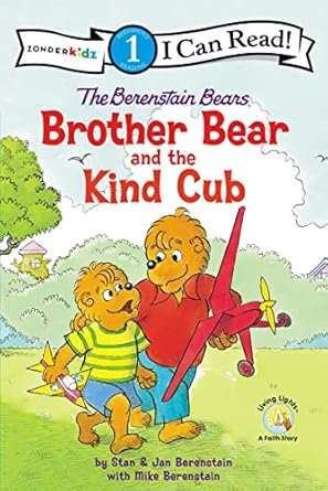 the berenstain bears brother bear and the kind cub level 1 1st edition stan berenstain ,jan berenstain ,mike