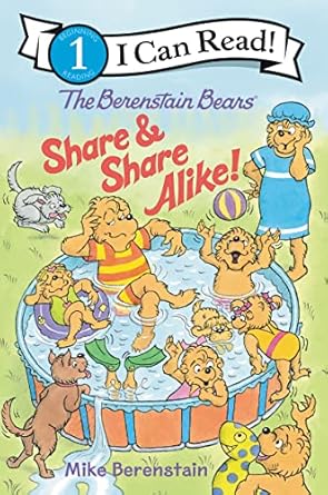 the berenstain bears share and share alike 1st edition mike berenstain 0063024527, 978-0063024526