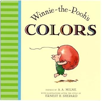 winnie the poohs colors 1st edition a a milne ,ernest h shepard 0525420835, 978-0525420835
