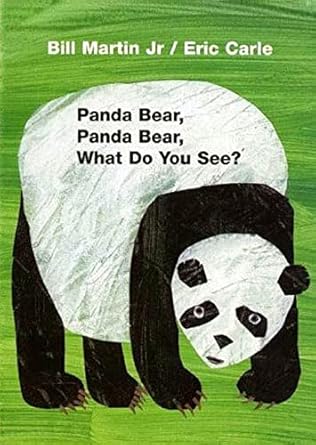 panda bear panda bear what do you see board book 1st edition bill martin jr ,eric carle 0805080783,