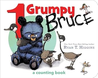 1 grumpy bruce a mother bruce book a counting board book 1st edition ryan t higgins 1368023630, 978-1368023634