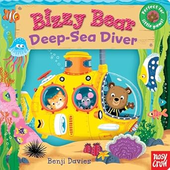 bizzy bear deep sea diver 1st edition benji davies 0763686476, 978-0763686475