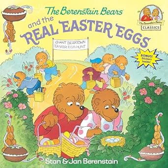 the berenstain bears and the real easter eggs 1st edition stan berenstain ,jan berenstain 0375811338,
