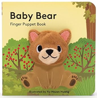 baby bear finger puppet book 1st edition chronicle books ,yu hsuan huang 1452142351, 978-1452142357