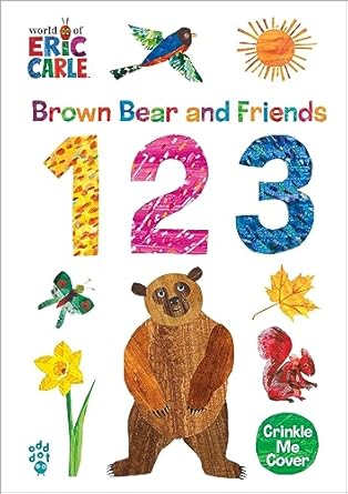 brown bear and friends 123 1st edition eric carle ,odd dot 125089400x, 978-1250894007