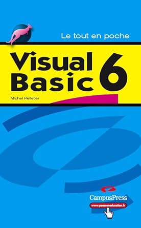 visual basic 6 1st edition michel pelletier 2744019704, 978-2744019708