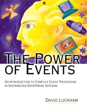 the power of events an introduction to complex event processing in distributed enterprise systems 1st edition