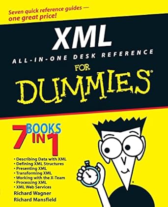 xml all in one desk reference for dummies 1st edition richard wagner ,richard mansfield 0764516531,