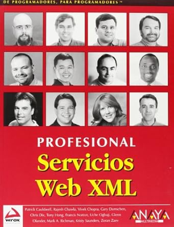 servicios web xml/ xml web services 1st edition patrick cauldwell ,rajesh chawla ,vivek chopra 8441513635,