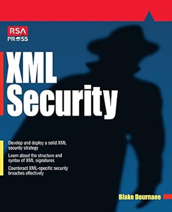 xml security 1st edition blake dournaee 0812973232, 978-0072193992
