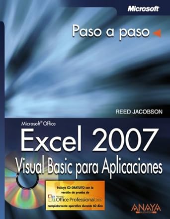 excel 2007 visual basic para aplicaciones/ visual basic for applications 1st edition reed jacobson