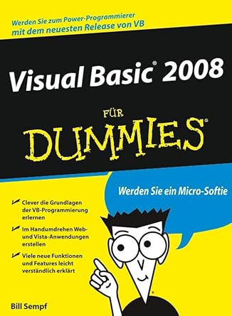 visual basic 2008 fur dummies 1st edition bill sempf 3527704787, 978-3527704781