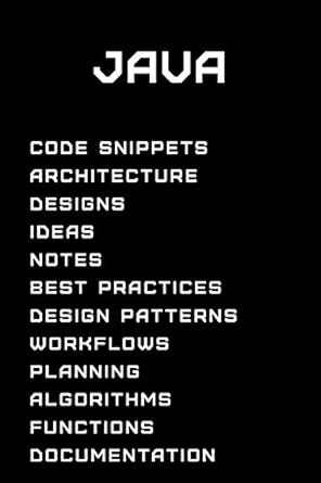 java code snippets dot grid notebook 6 x 9 inches 110 pages tailored programming office softcover journal 1st