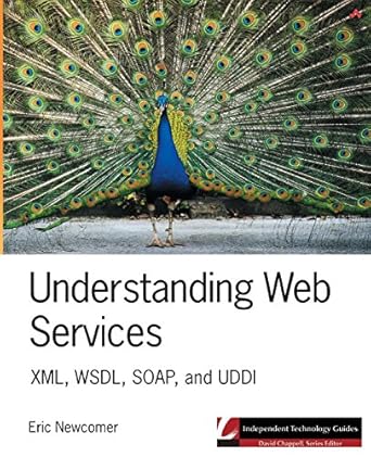 understanding web services xml wsdl soap and uddi 1st edition eric newcomer 0201750813, 978-0201750812