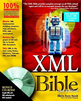 xml bible 1st edition elliotte rusty harold 0764547607, 978-0764547607
