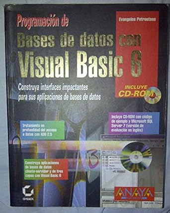 programacion de bases de datos con visual basic 6/database programming with visual basic 6 1st edition