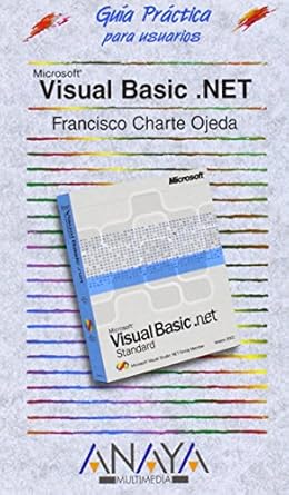 visual basic net 1st edition francisco charte 8441512906, 978-8441512900