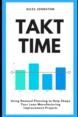 takt time using simple demand planning to help shape your lean manufacturing improvement projects 1st edition