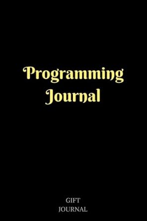 programming journal 6 x 9 inches lined composition journal programming notebook 1st edition gift journal