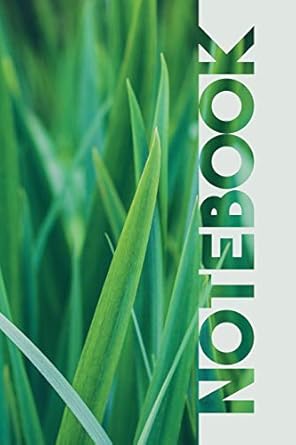 notebook grass cutting colorful composition book for lawn care services companies 1st edition molly elodie