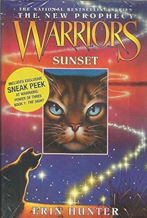 warriors the new prophecy #6 sunset 1st edition erin hunter ,dave stevenson 0062367072, 978-0062367075