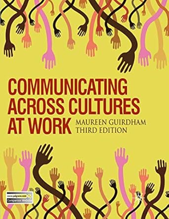 communicating across cultures at work 1st edition maureen guirdham 0230283691, 978-0230283695